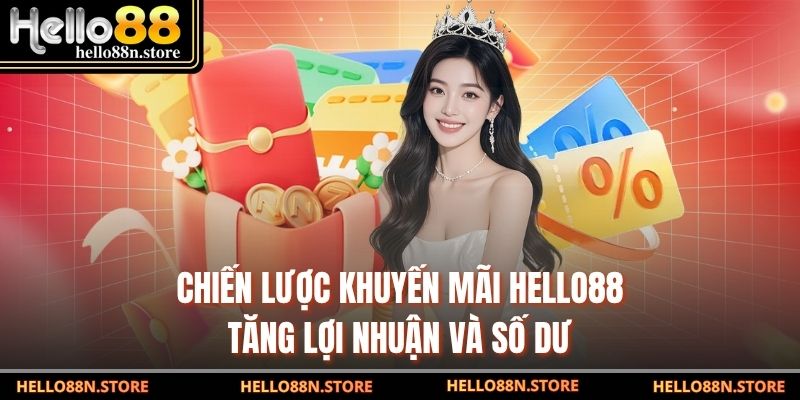 Chiến lược khuyến mãi Hello88 tăng lợi nhuận và số dư