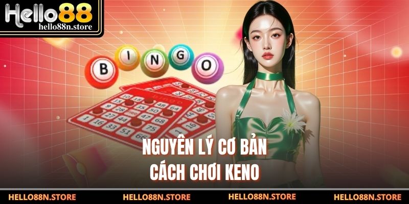 Nguyên lý cơ bản cách chơi keno